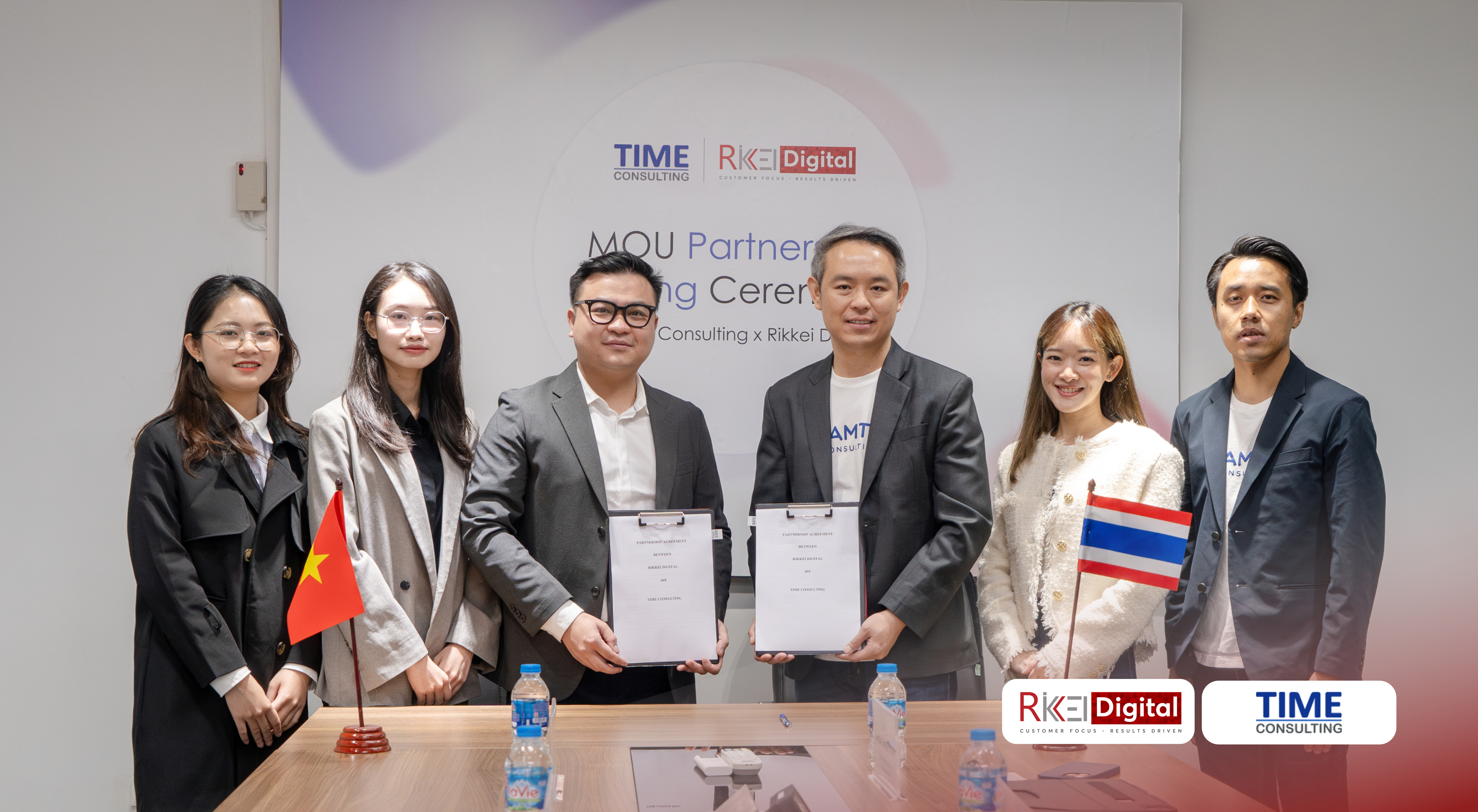 Rikkei Digital và TIME Consulting hợp tác chiến lược - thúc đẩy chuyển đổi số tại Đông Nam Á